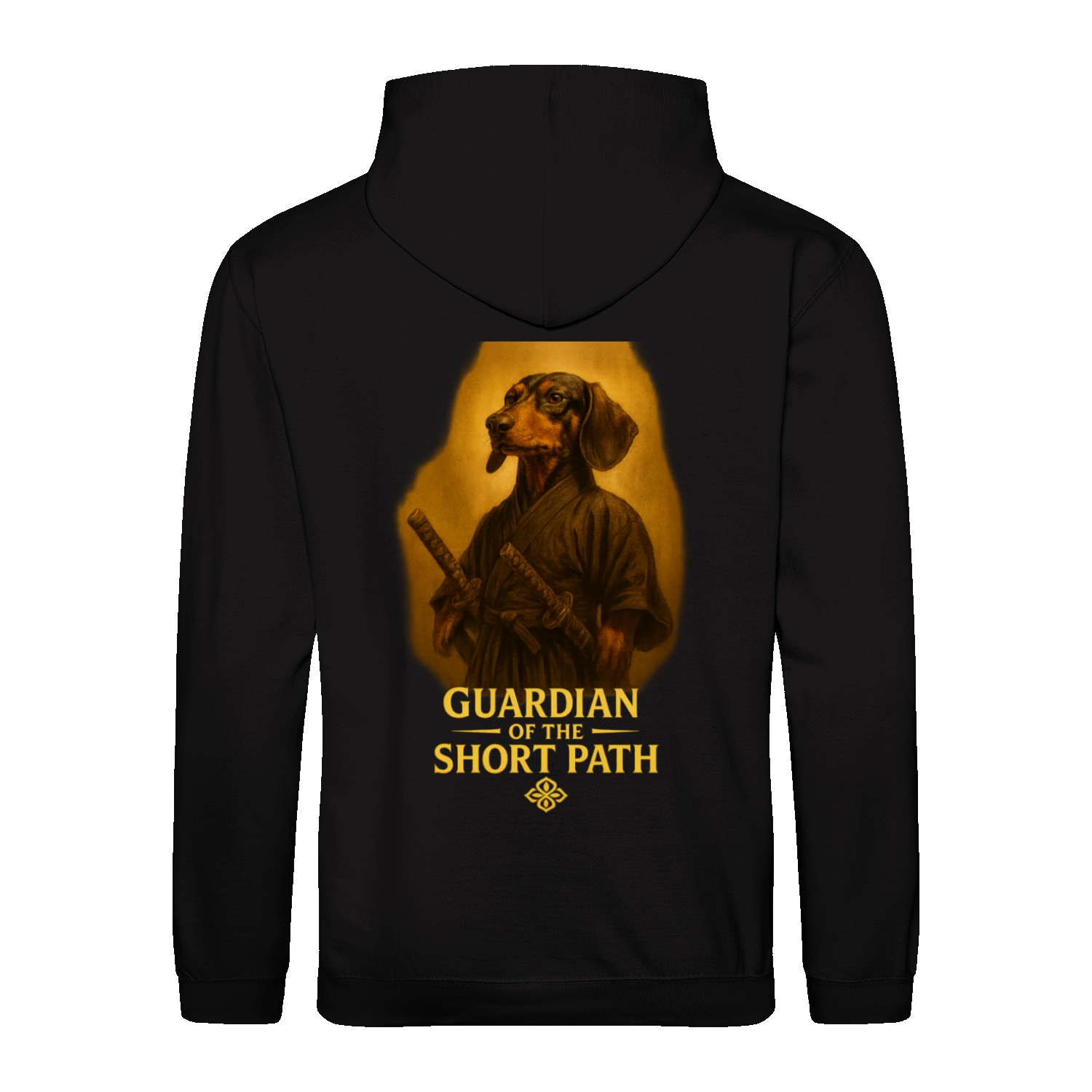 Dackel „Guardian of the Short Path“ – Urban Fantasy Hoodie-True Insights