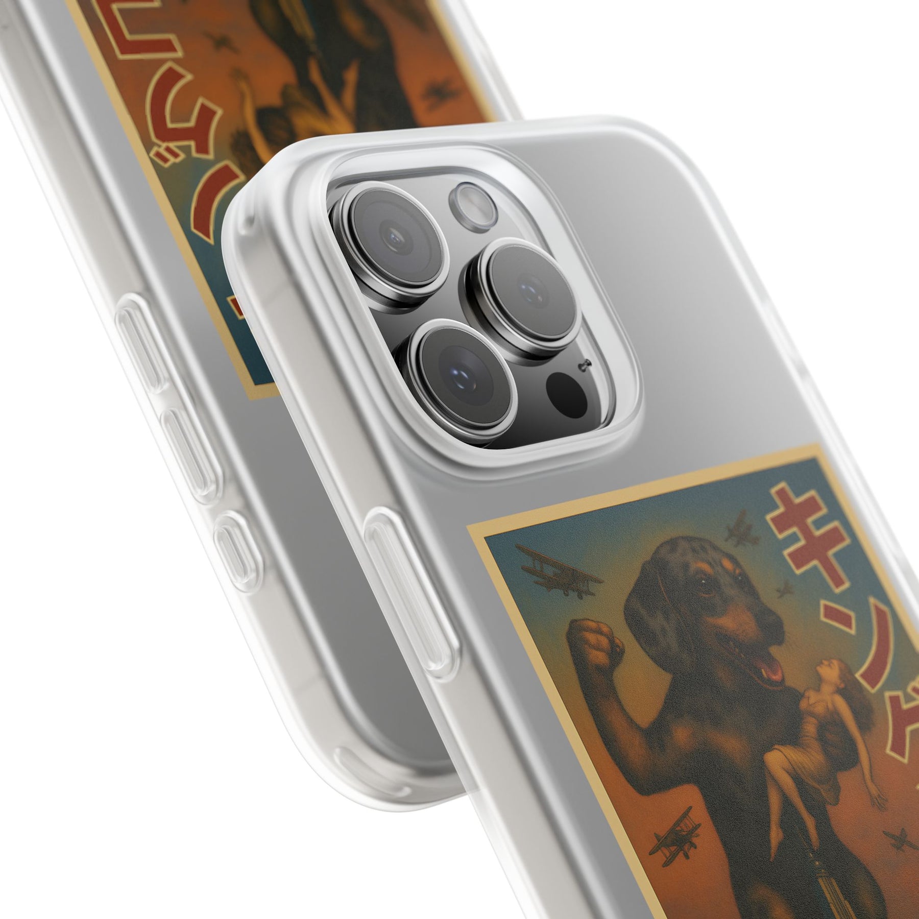 Dackel Handyhülle – King Kong Parodie | Retro Design für Hundefans & Filmnerds – Lustiges Phone Case | True Insights – Bild 12
