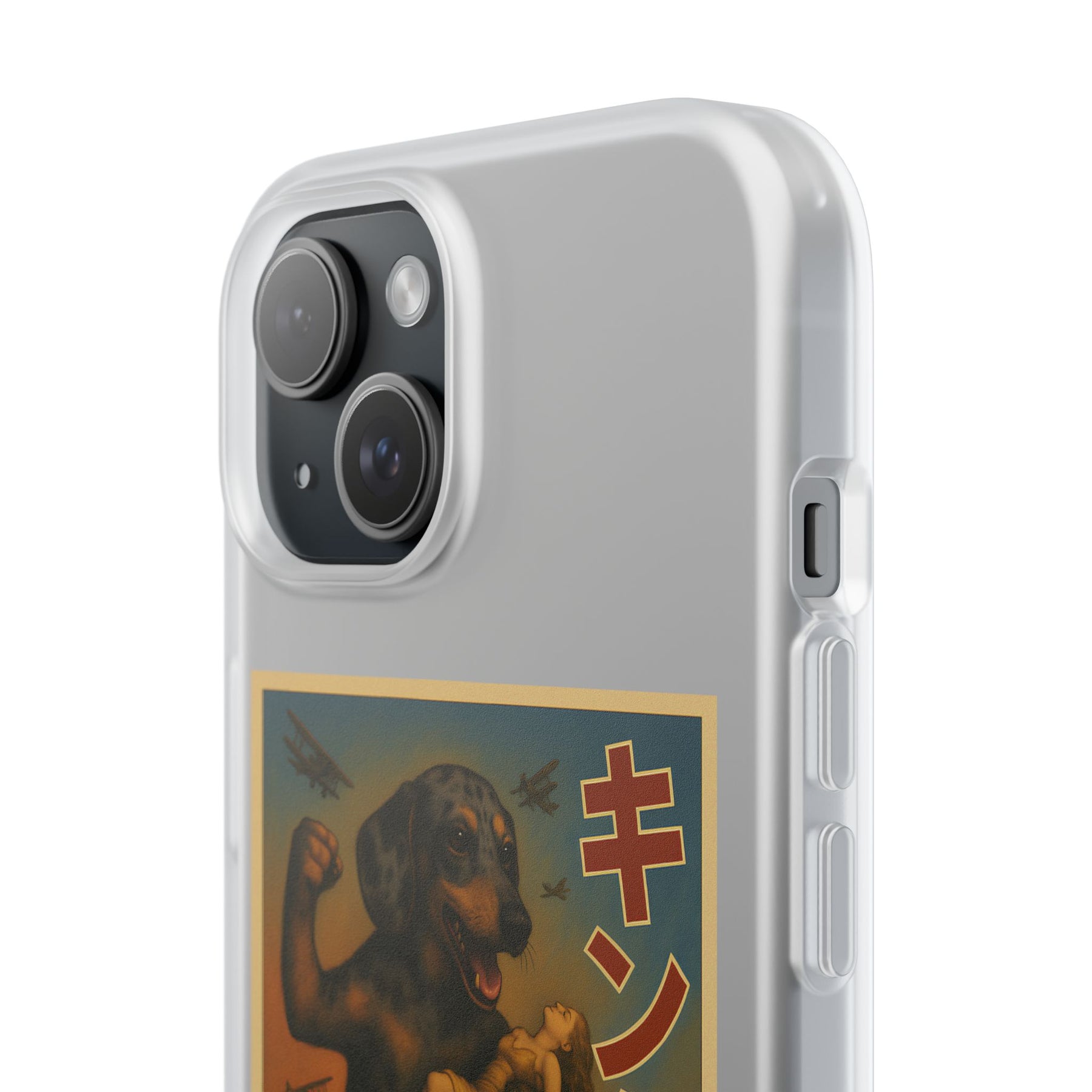 Dackel Handyhülle – King Kong Parodie | Retro Design für Hundefans & Filmnerds – Lustiges Phone Case | True Insights – Bild 16