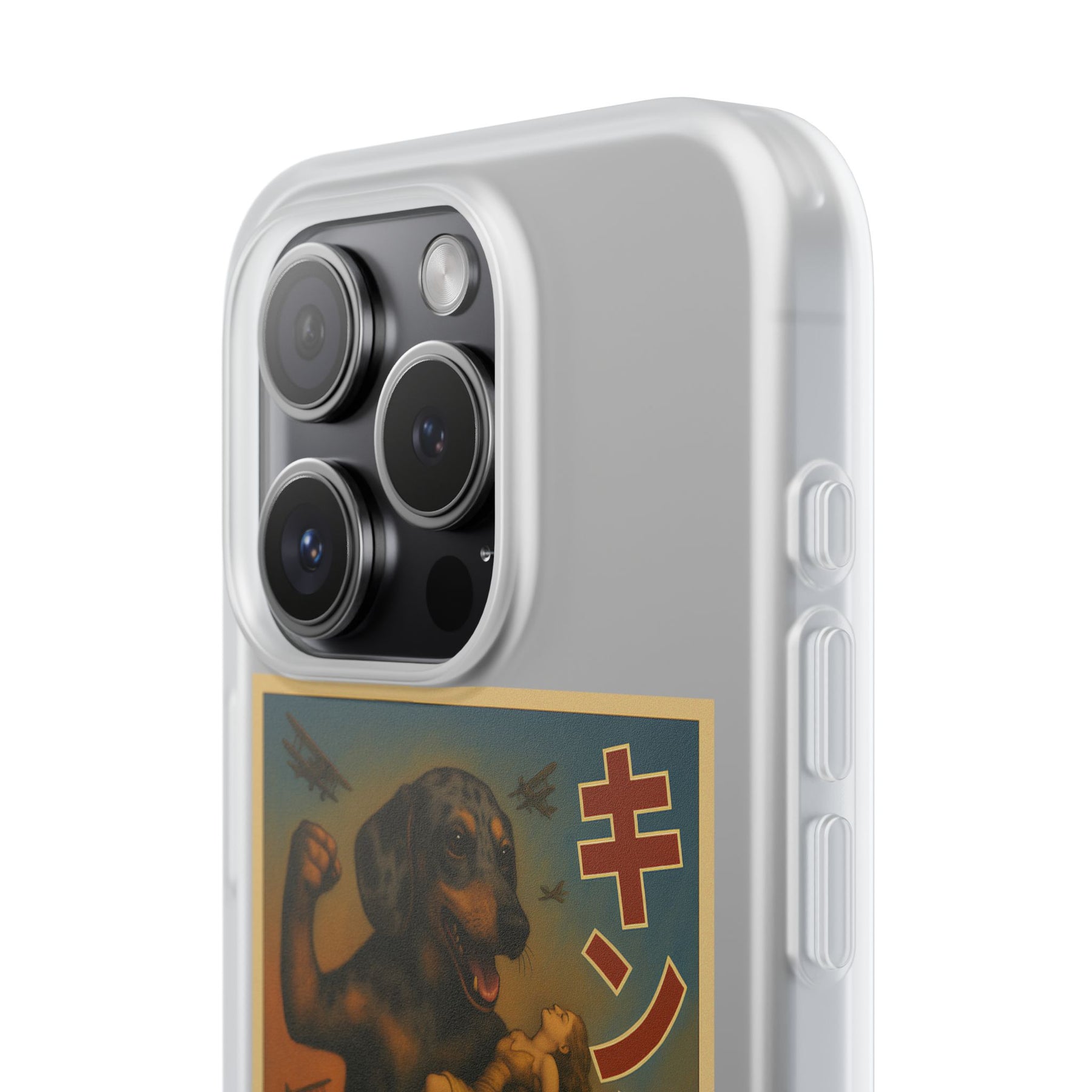 Dackel Handyhülle – King Kong Parodie | Retro Design für Hundefans & Filmnerds – Lustiges Phone Case | True Insights – Bild 19