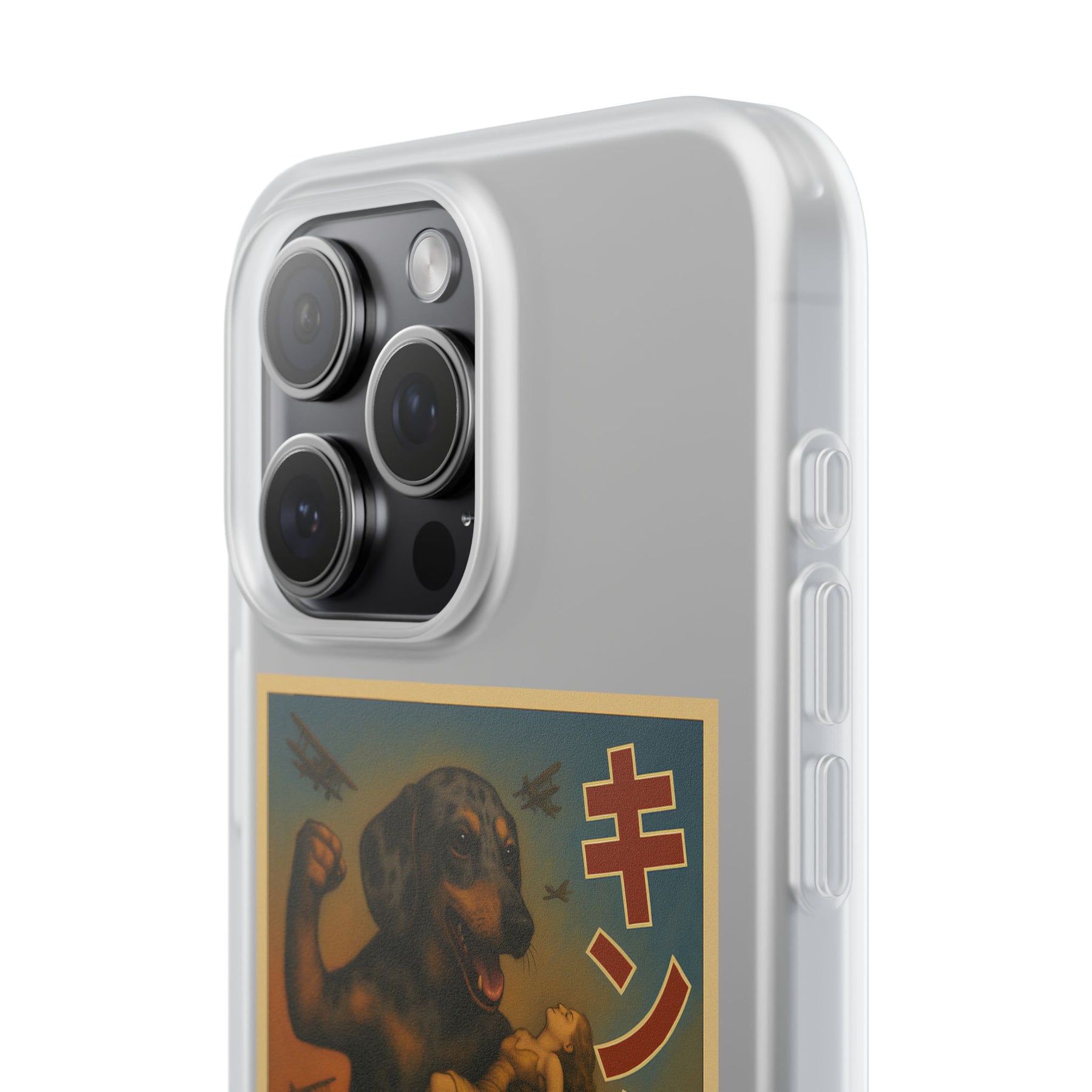 Dackel Handyhülle – King Kong Parodie | Retro Design für Hundefans & Filmnerds – Lustiges Phone Case | True Insights – Bild 25