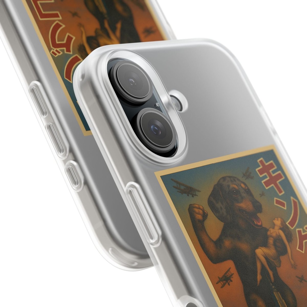 Dackel Handyhülle – King Kong Parodie | Retro Design für Hundefans & Filmnerds – Lustiges Phone Case | True Insights – Bild 28