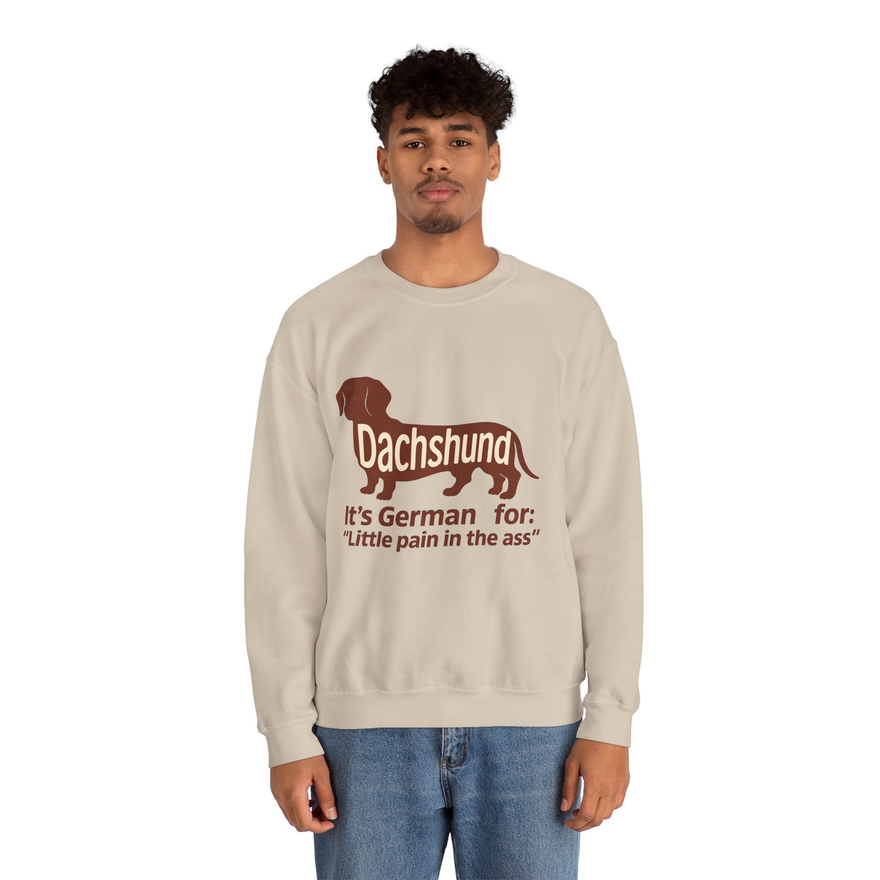 Dackel-Humor für Kenner: Sweatshirt mit frechem Spruch und kultigem Design – ideal für Hundefreunde mit Ironie. – Lustiges Sweatshirt | True Insights – Bild 32