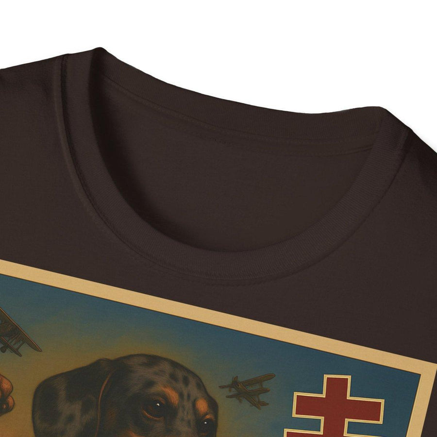 Dackel Kong Shirt - Lustiges Hunde Monster T-Shirt Retro Design