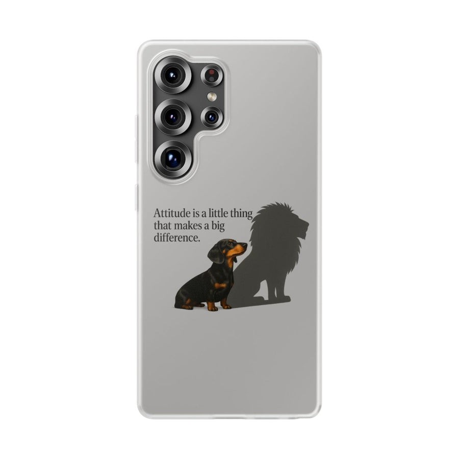 True Insights Handyhülle Dackel Löwenschatten für Samsung Galaxy S25 Ultra mit Löwenschatten-Design