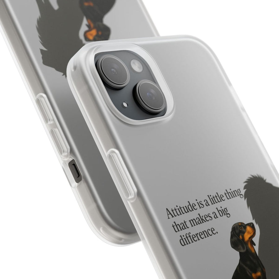 True Insights Handyhülle Dackel Löwenschatten cooles Geschenk für Dackel-Fans mit Humor
