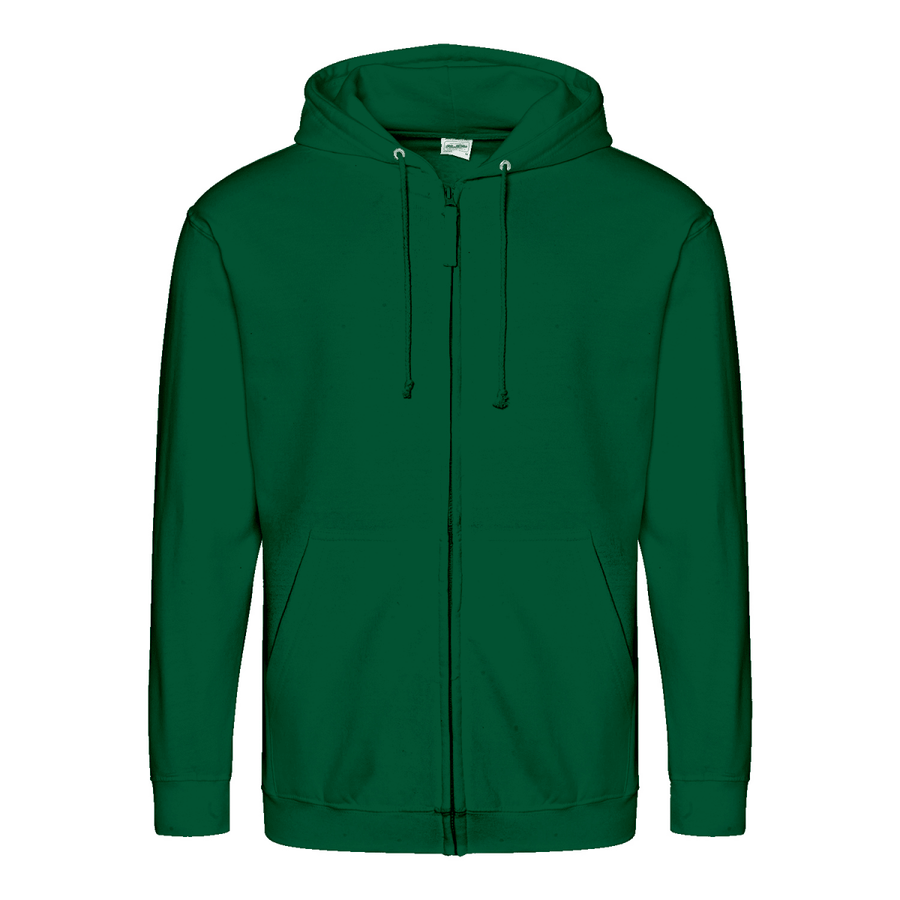 Dackel mit Banane – Ironischer Street-Art Zip-Hoodie-Zip Hoodie-True Insights