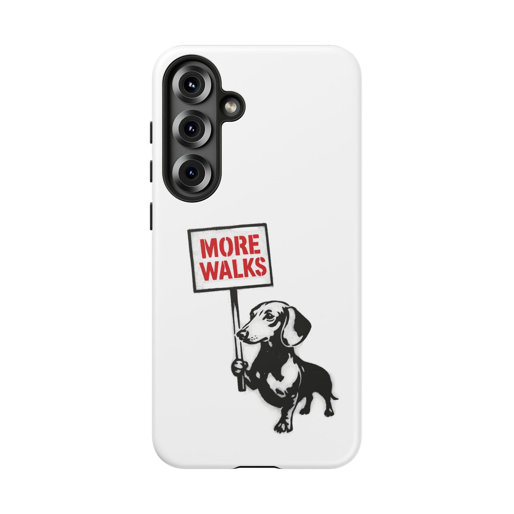 Dackel mit Warnschild – No Rules-Phone Case-True Insights