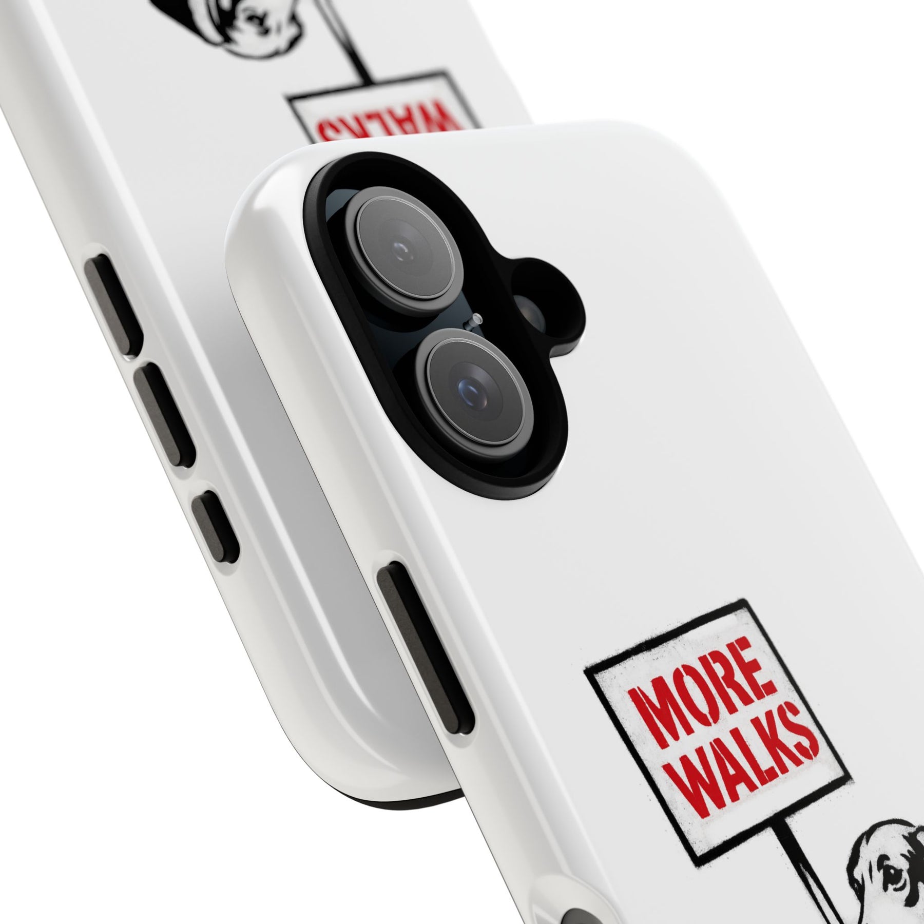 Dackel mit Warnschild – No Rules-Phone Case-True Insights