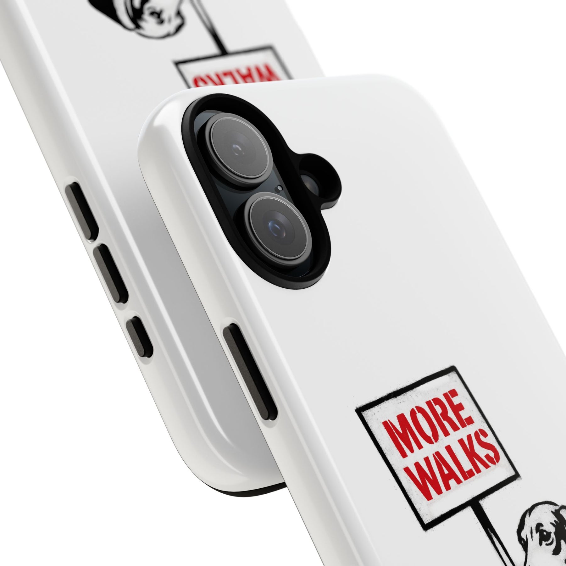 Dackel mit Warnschild – No Rules-Phone Case-True Insights