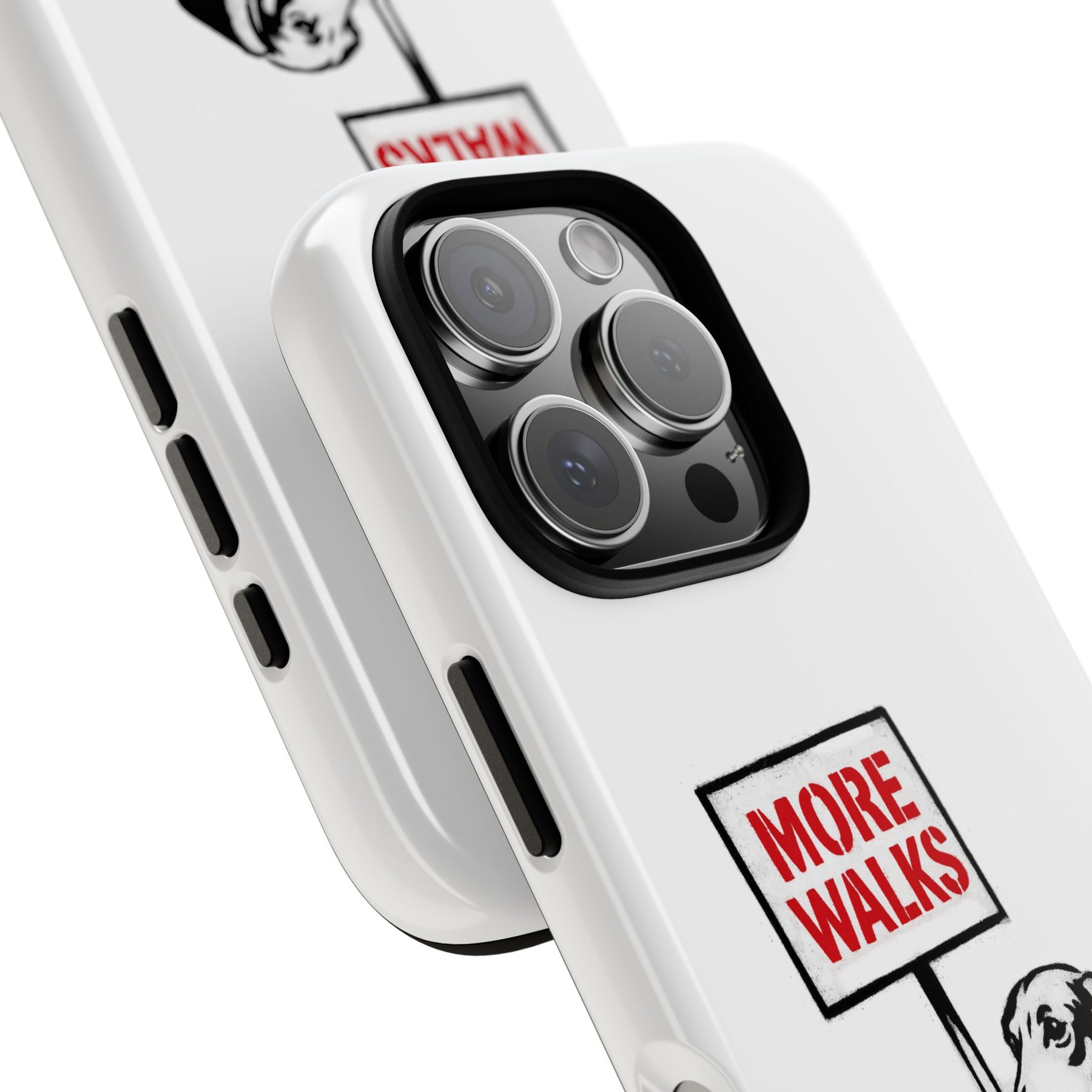 Dackel mit Warnschild – No Rules-Phone Case-True Insights