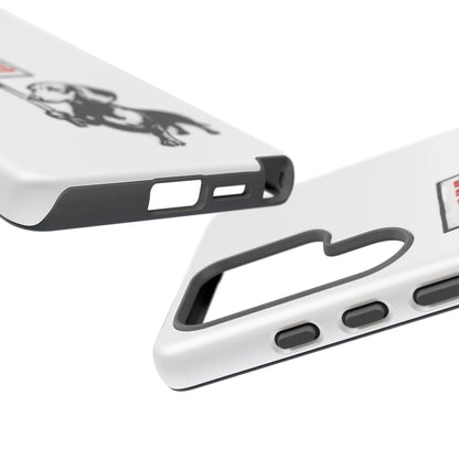 Dackel mit Warnschild – No Rules-Phone Case-True Insights