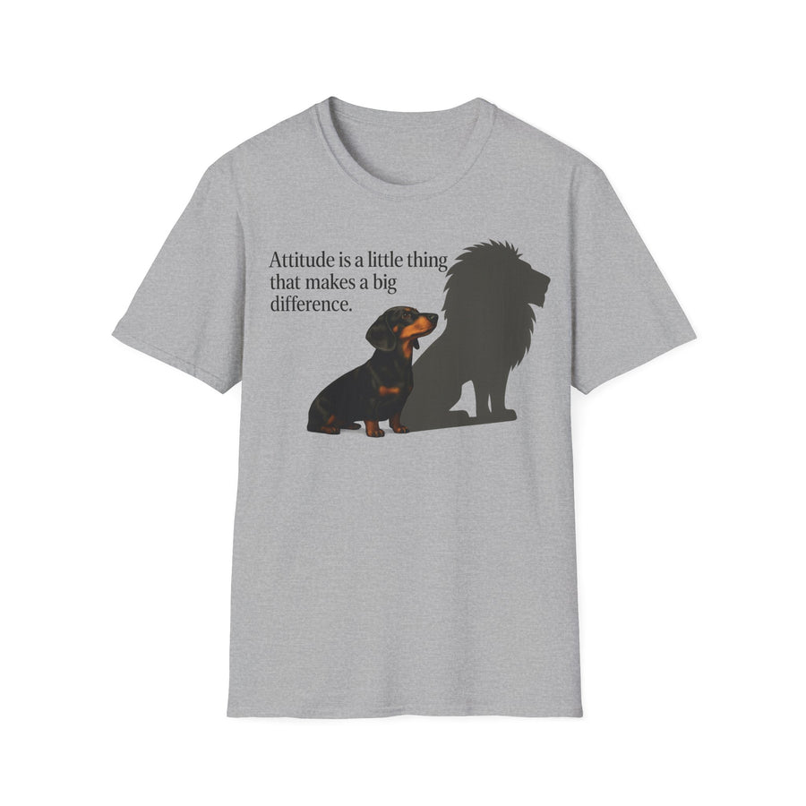 Teckel shirt grappig – Kleine hond, grote attitude