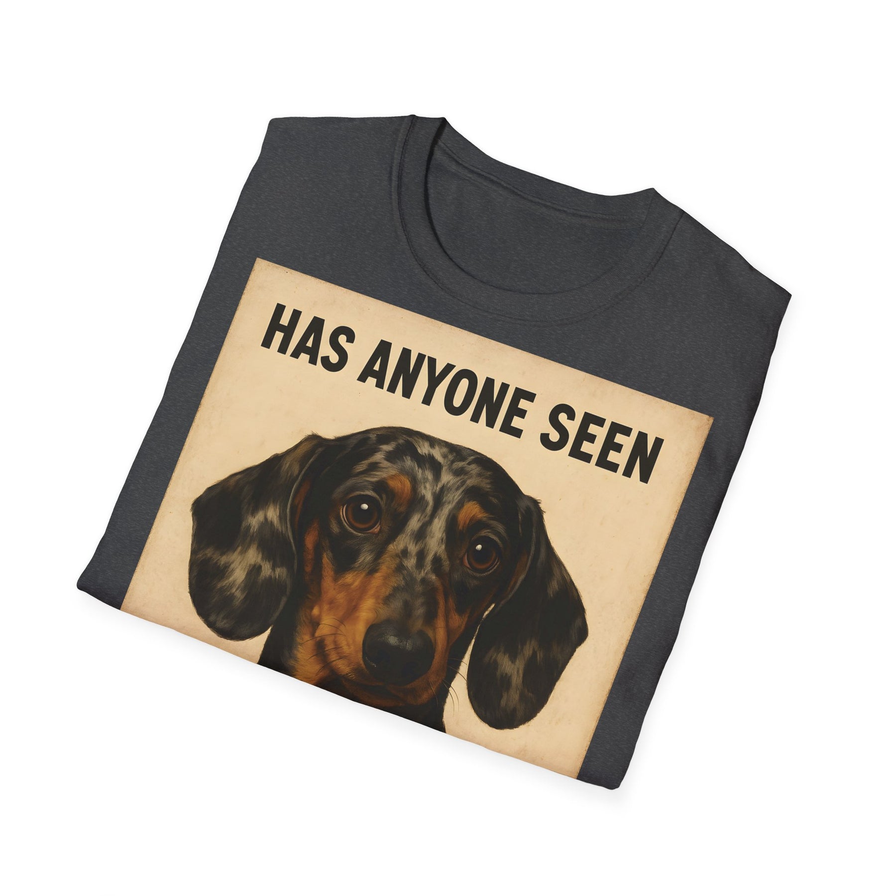 Dackel Shirt – „Has anyone seen my Lorazepam?“ | Lustiges Retro T-Shirt für Hundefans mit schwarzem Humor – Freches Satire-Design für mutige Statements | True Insights