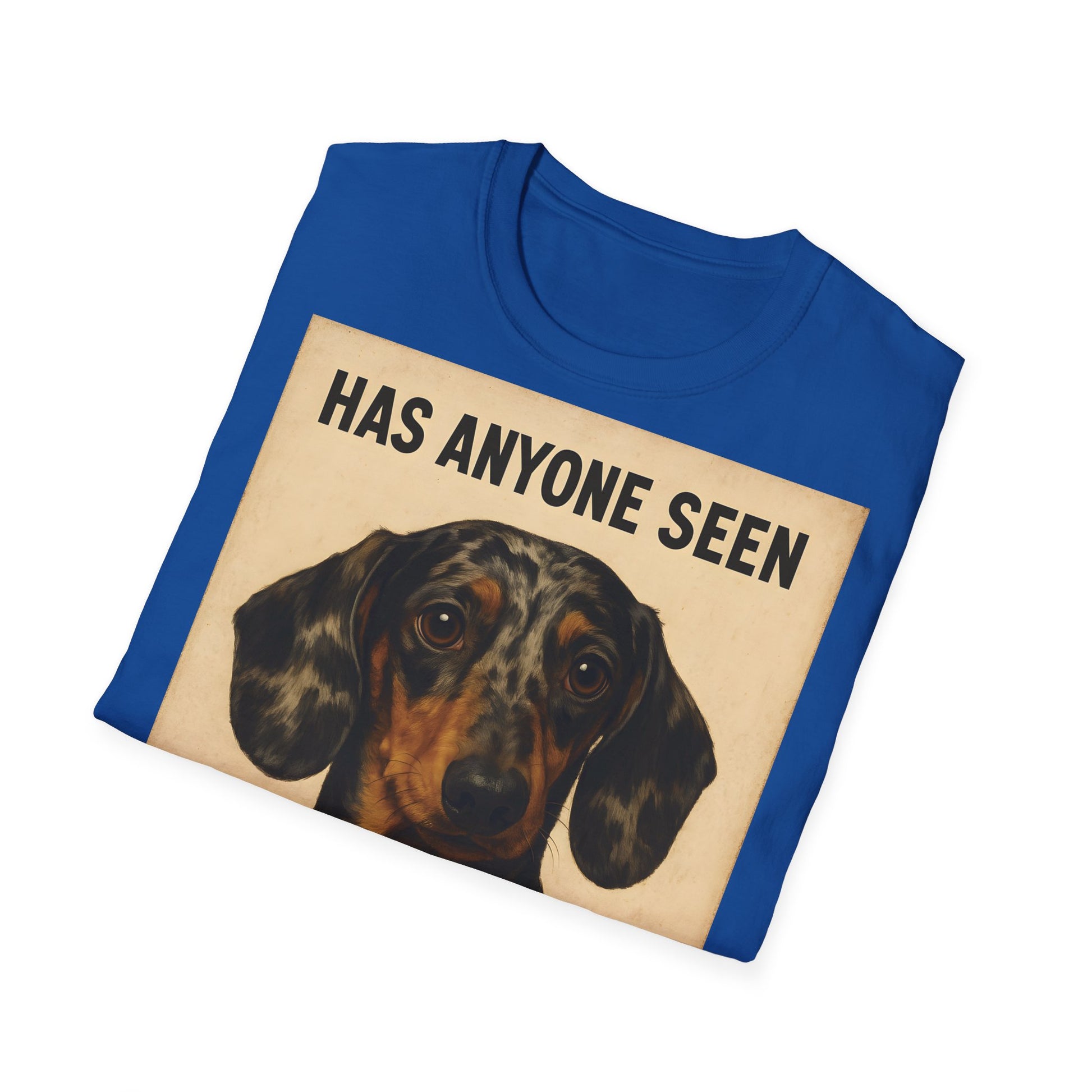 Dackel Shirt – „Has anyone seen my Lorazepam?“ | Lustiges Retro T-Shirt für Hundefans mit schwarzem Humor – Freches Satire-Design für mutige Statements | True Insights