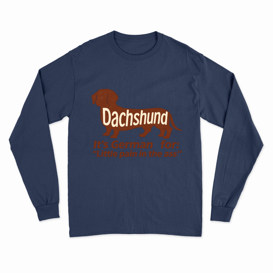 Dackel Sweatshirt German – Lustiges Sweatshirt | True Insights – Bild 3