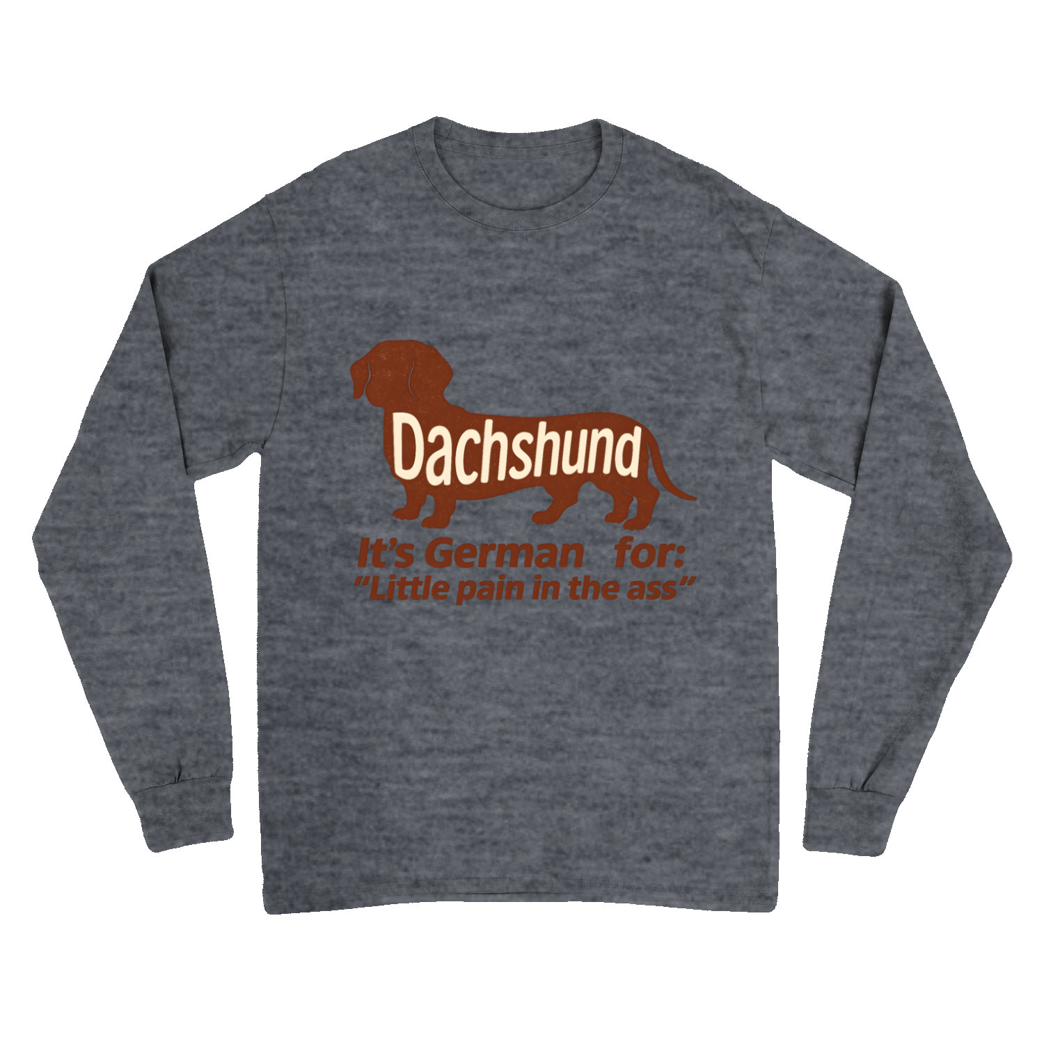 Dackel Sweatshirt German – Lustiges Sweatshirt | True Insights – Bild 6
