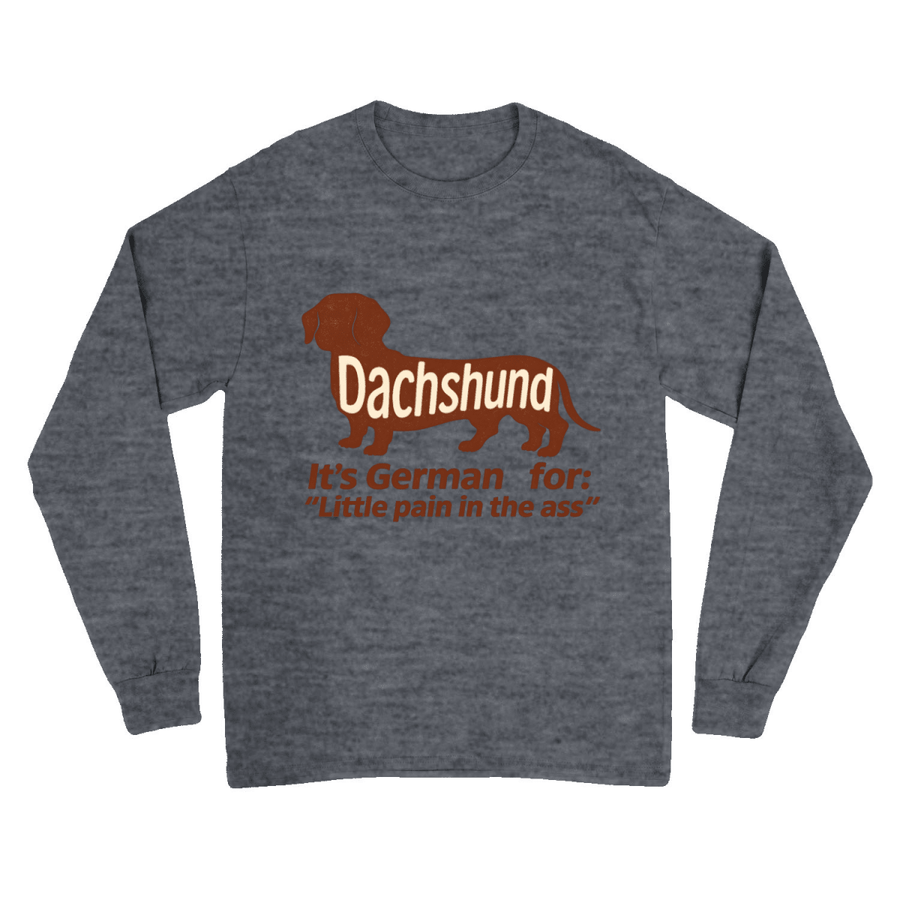 Dackel Sweatshirt German – Lustiges Sweatshirt | True Insights – Bild 6
