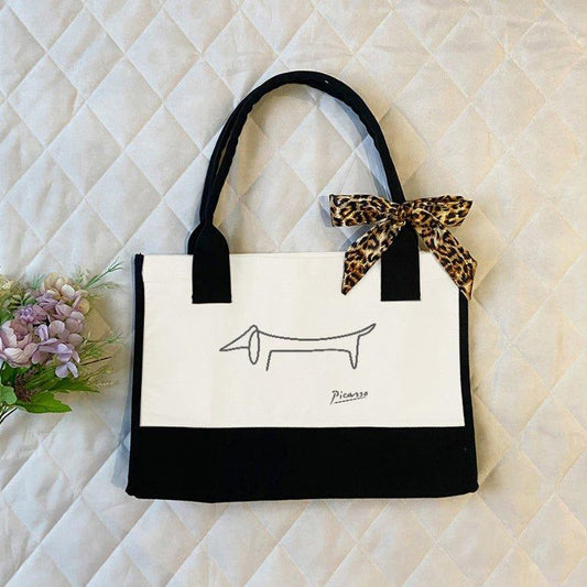 Dackel-Tasche „Picasso“ – Lustiges Bags | True Insights – Bild 2