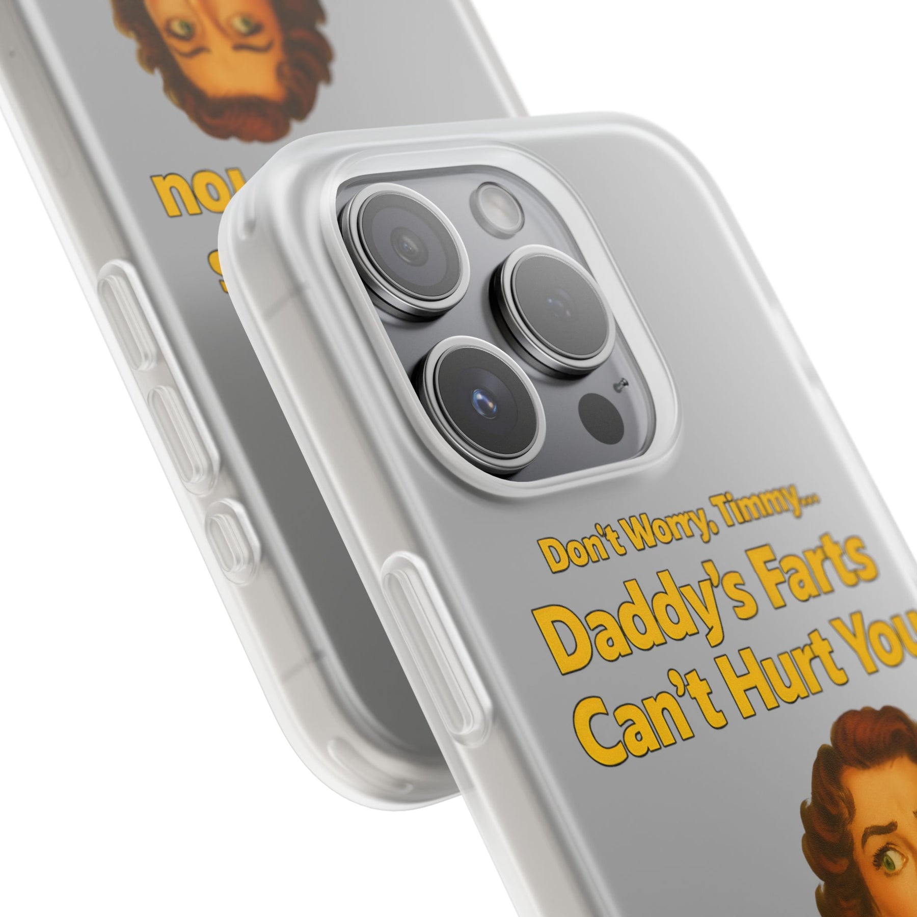 Daddy’s Farts – Satirische Handyhülle im Retro-Stil mit schwarzem Humor-Phone Case-True Insights