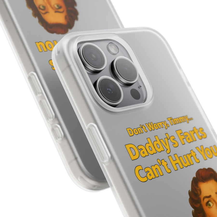 True Insights Handyhülle Daddys Farts Vintage-Look mit schwarzem Humor im Alltag