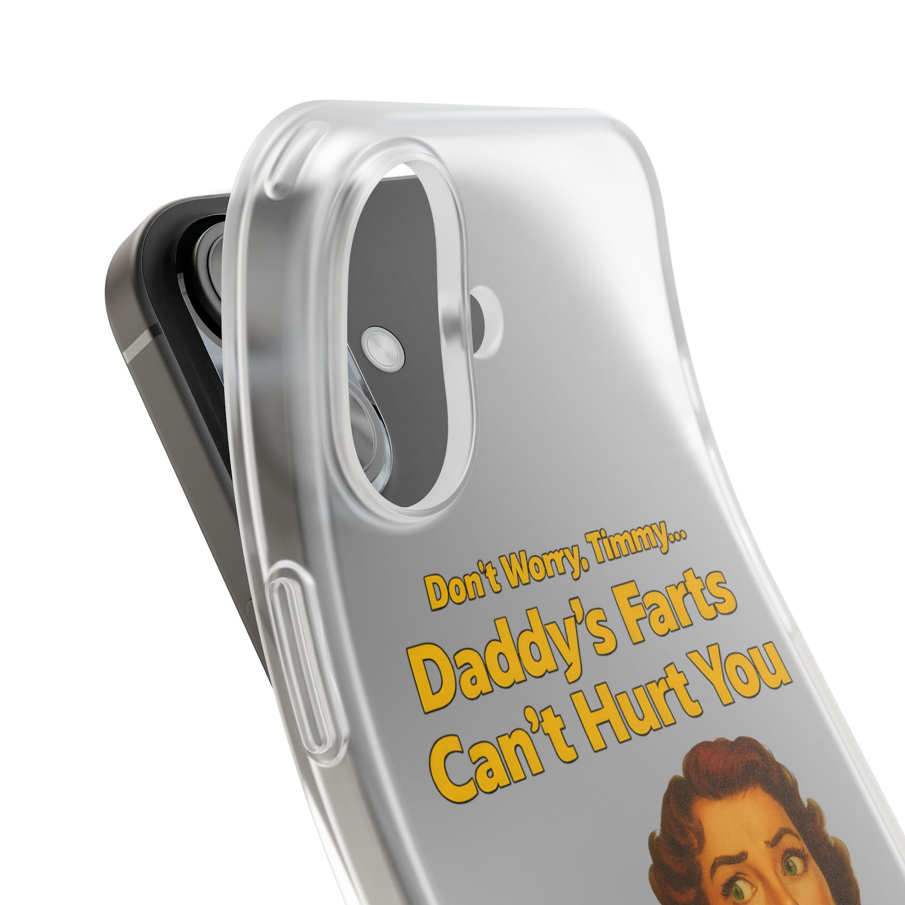 Daddy’s Farts – Satirische Handyhülle im Retro-Stil mit schwarzem Humor-Phone Case-True Insights