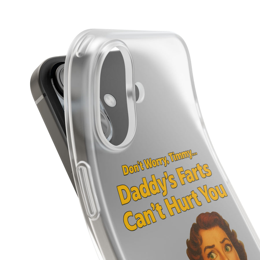 True Insights Handyhülle Daddys Farts Vintage-Design als witzige Geschenkidee zum Vatertag