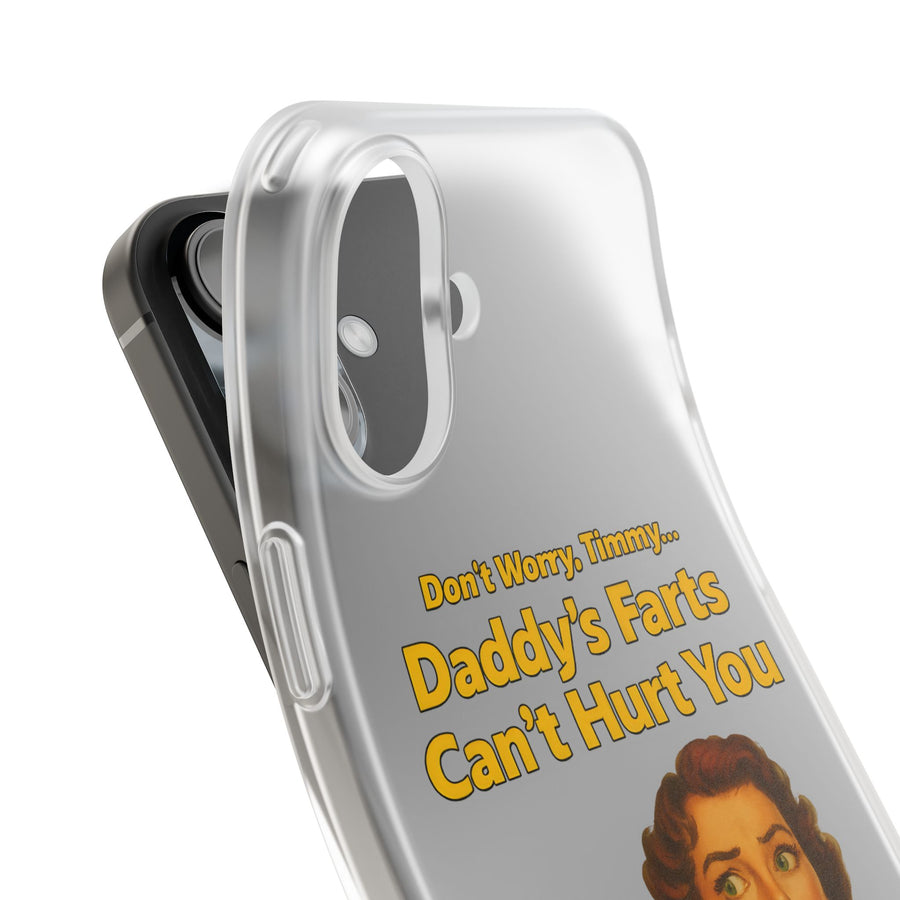 True Insights Handyhülle Daddys Farts mit schwarzem Humor cooles Lifestyle-Motiv für Papa
