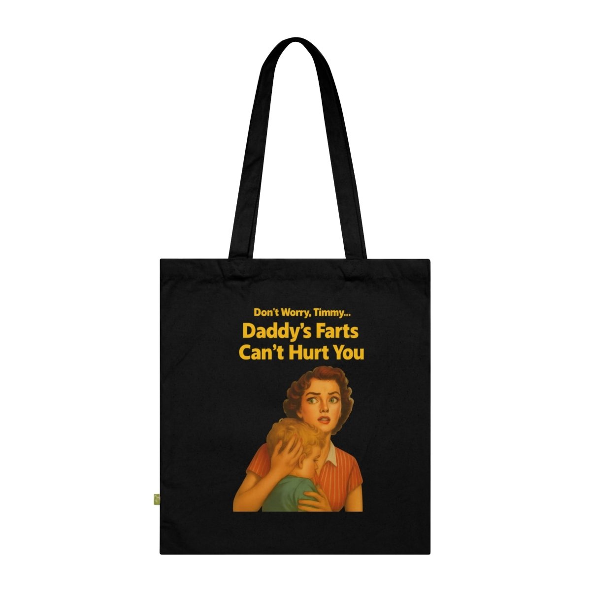 Daddy’s Farts – Satirische Stofftasche im Retro-Stil mit bösem Humor-Bags-True Insights