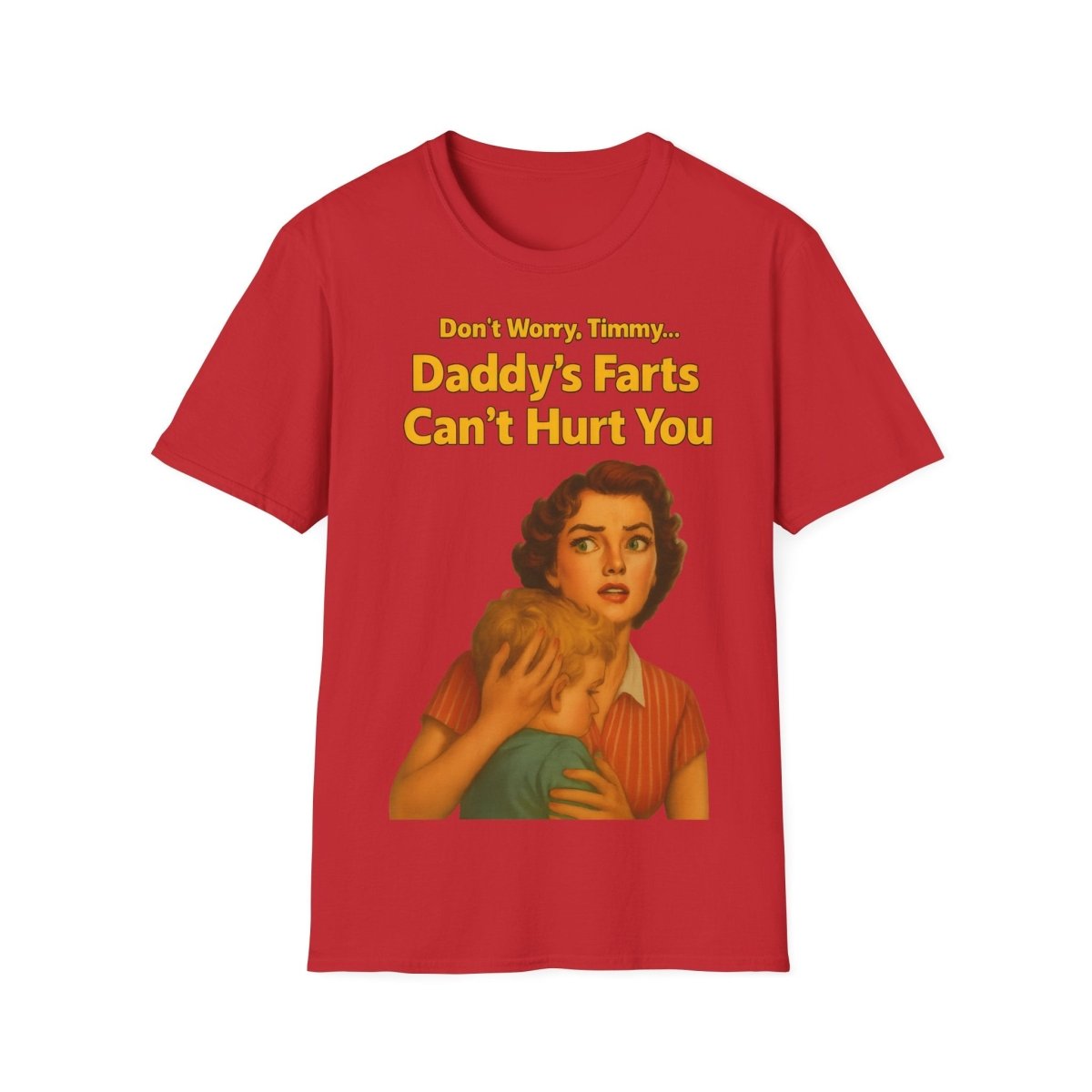 Daddy’s Farts – Satirisches Retro-T-Shirt für alle, die schwarzen Humor lieben – Freches Satire-Design für mutige Statements | True Insights