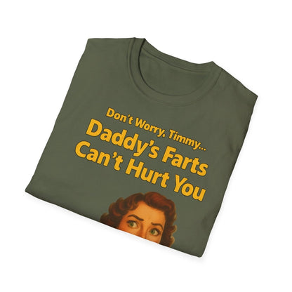 Daddy’s Farts – Satirisches Retro-T-Shirt für alle, die schwarzen Humor lieben – Freches Satire-Design für mutige Statements | True Insights