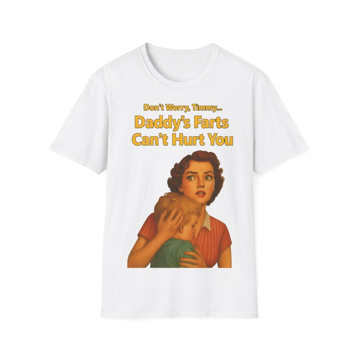 Daddy’s Farts – Satirisches Retro-T-Shirt für alle, die schwarzen Humor lieben – Freches Satire-Design für mutige Statements | True Insights