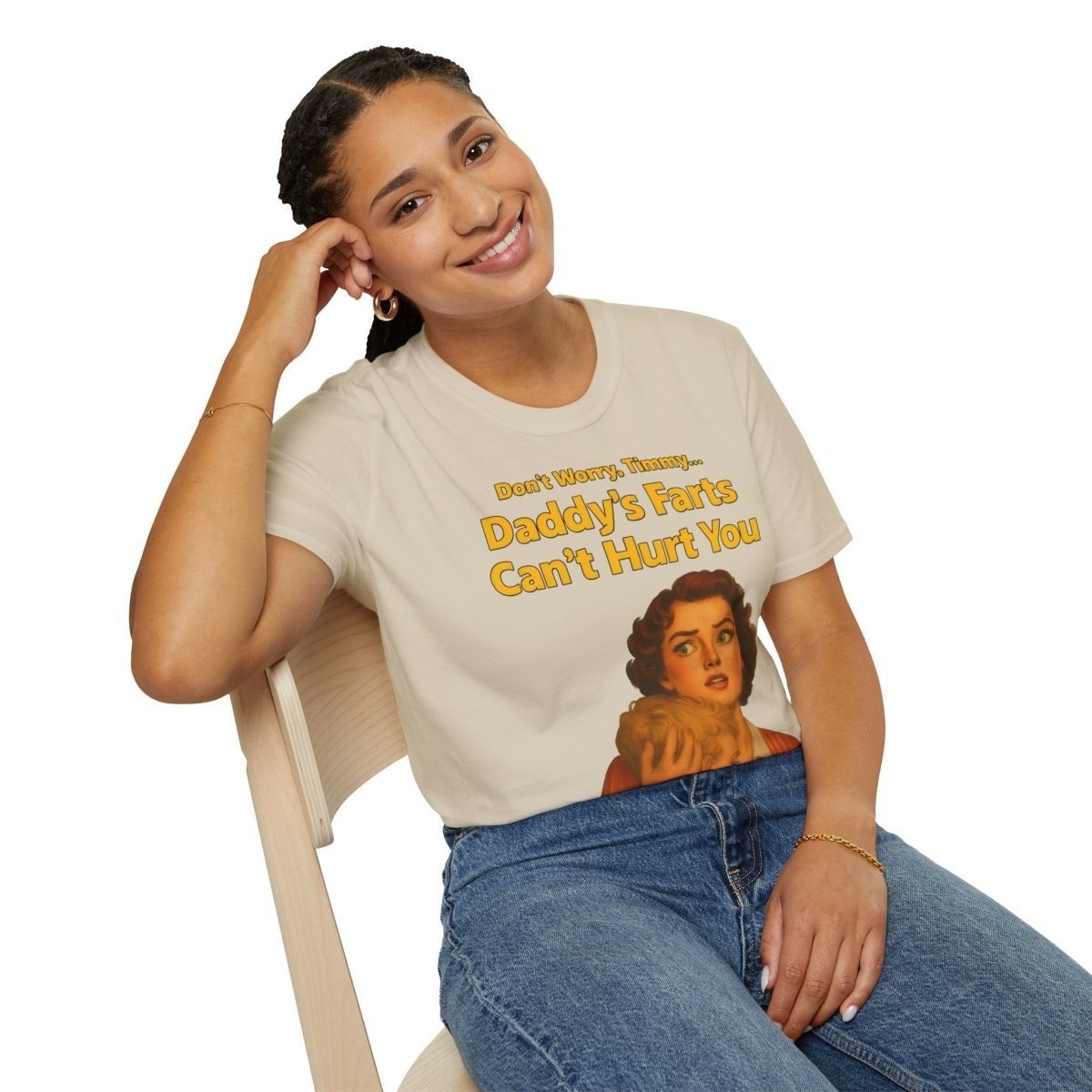 Daddy’s Farts – Satirisches Retro-T-Shirt für alle, die schwarzen Humor lieben – Freches Satire-Design für mutige Statements | True Insights