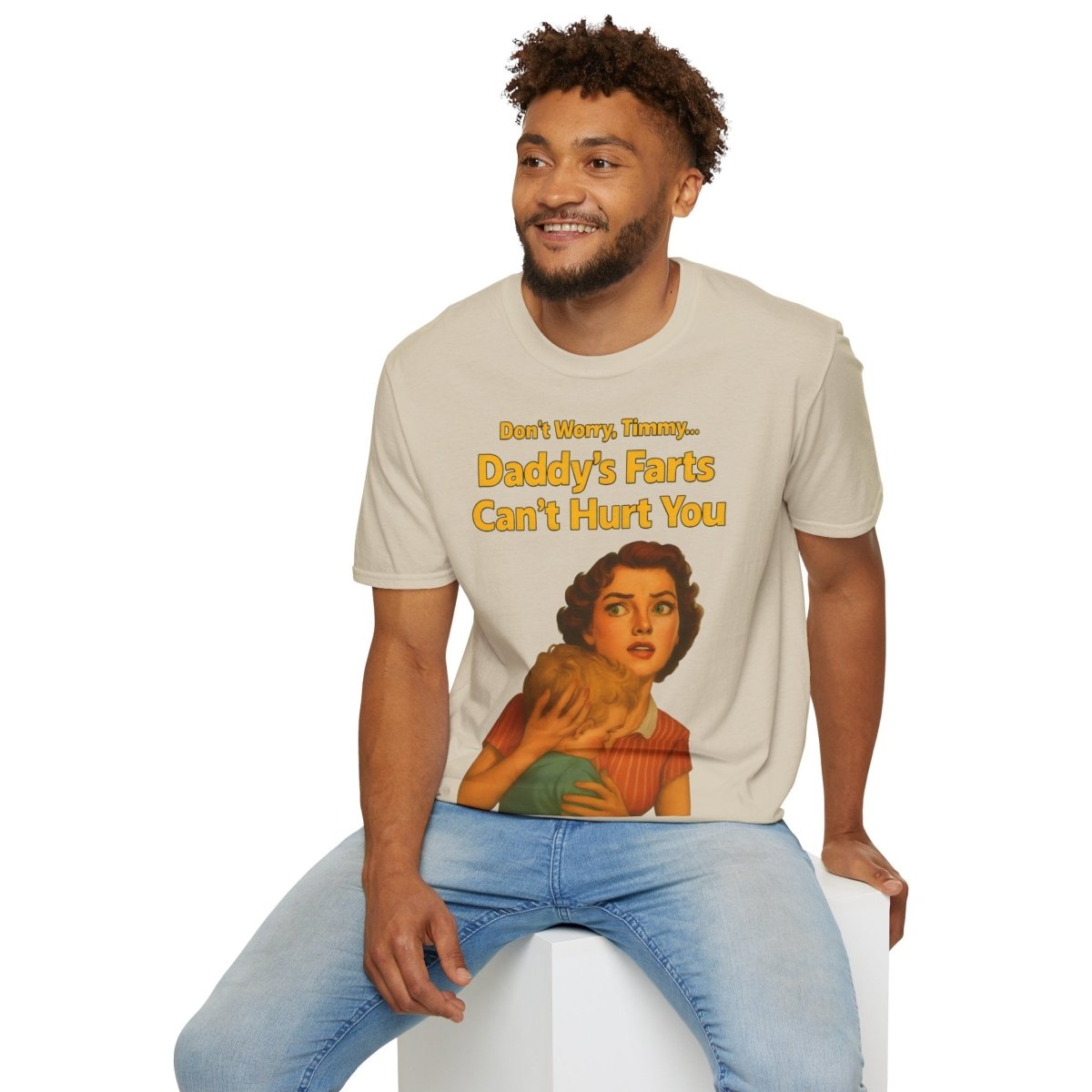 Daddy’s Farts – Satirisches Retro-T-Shirt für alle, die schwarzen Humor lieben – Freches Satire-Design für mutige Statements | True Insights
