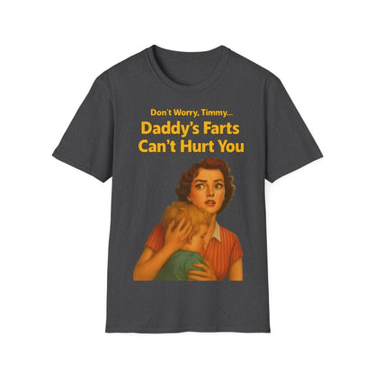Daddy’s Farts – Satirisches Retro-T-Shirt für alle, die schwarzen Humor lieben – Freches Satire-Design für mutige Statements | True Insights