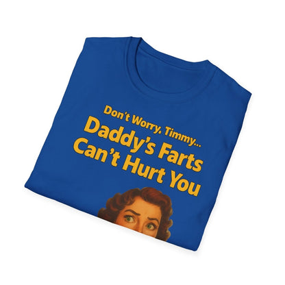 Daddy’s Farts – Satirisches Retro-T-Shirt für alle, die schwarzen Humor lieben – Freches Satire-Design für mutige Statements | True Insights