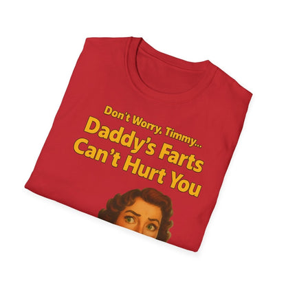 Daddy’s Farts – Satirisches Retro-T-Shirt für alle, die schwarzen Humor lieben – Freches Satire-Design für mutige Statements | True Insights