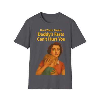 Daddy’s Farts – Satirisches Retro-T-Shirt für alle, die schwarzen Humor lieben – Freches Satire-Design für mutige Statements | True Insights