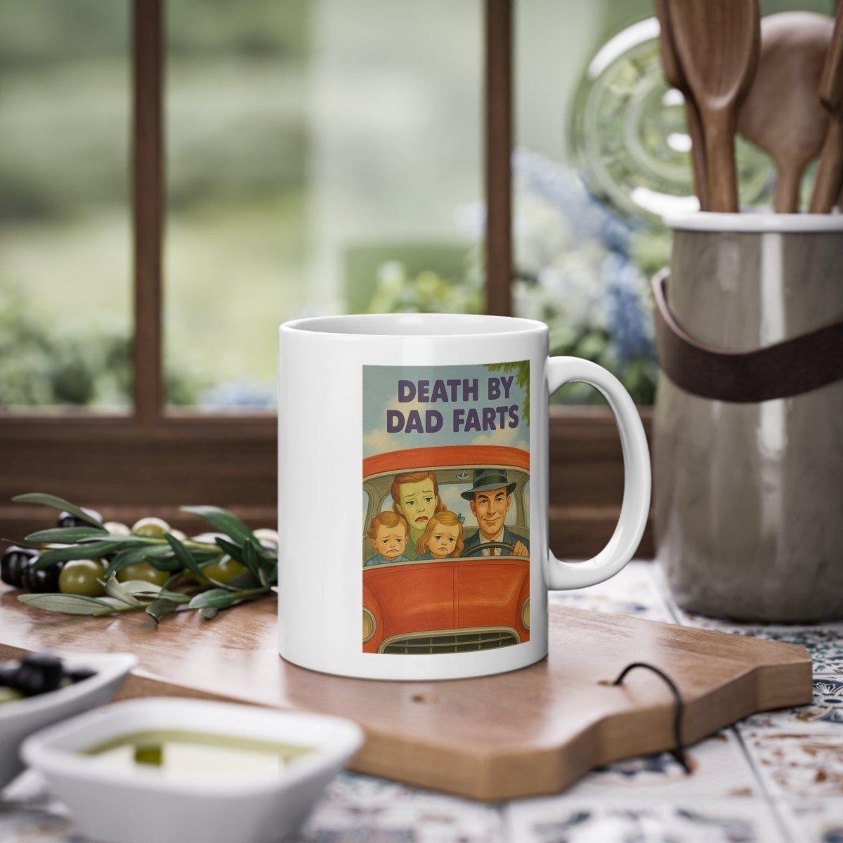 Death by Dad Farts – Tasse-Mug-True Insights