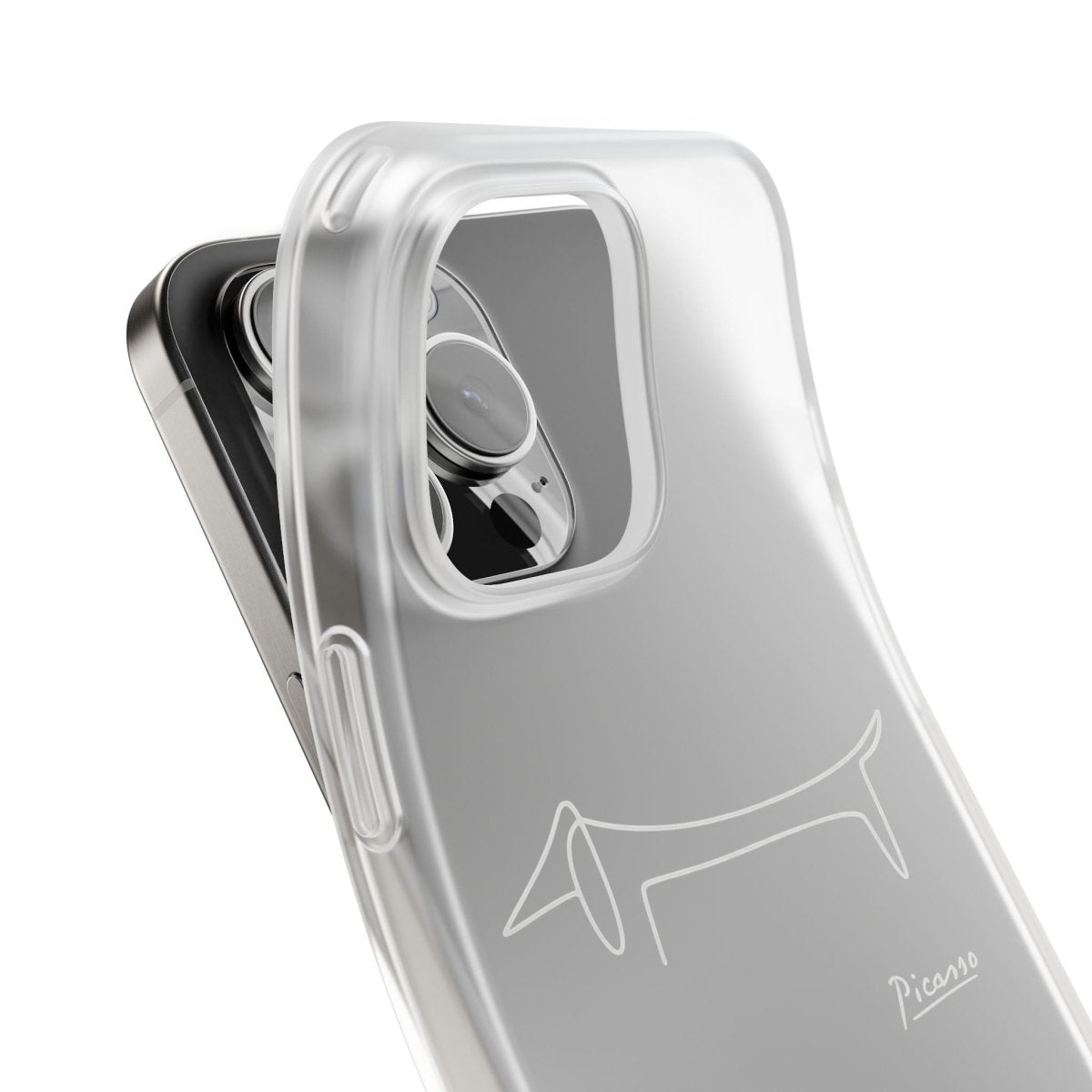 Dein treuer Begleiter – in der Hand, immer mit einem Hauch von Kunstgeschichte. weißer druck – Lustiges Phone Case | True Insights – Bild 13