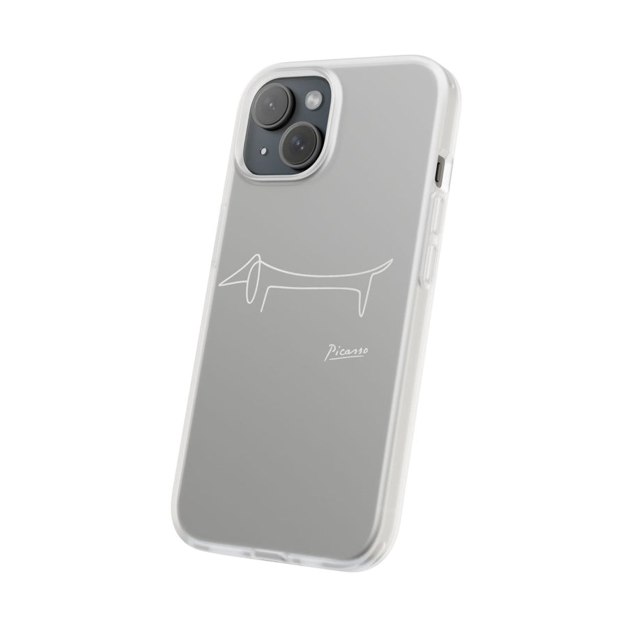 Dein treuer Begleiter – in der Hand, immer mit einem Hauch von Kunstgeschichte. weißer druck – Lustiges Phone Case | True Insights – Bild 14