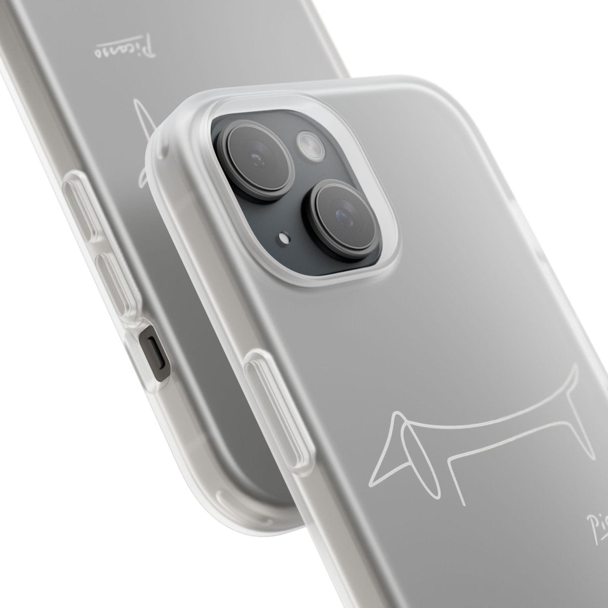 Dein treuer Begleiter – in der Hand, immer mit einem Hauch von Kunstgeschichte. weißer druck – Lustiges Phone Case | True Insights – Bild 15