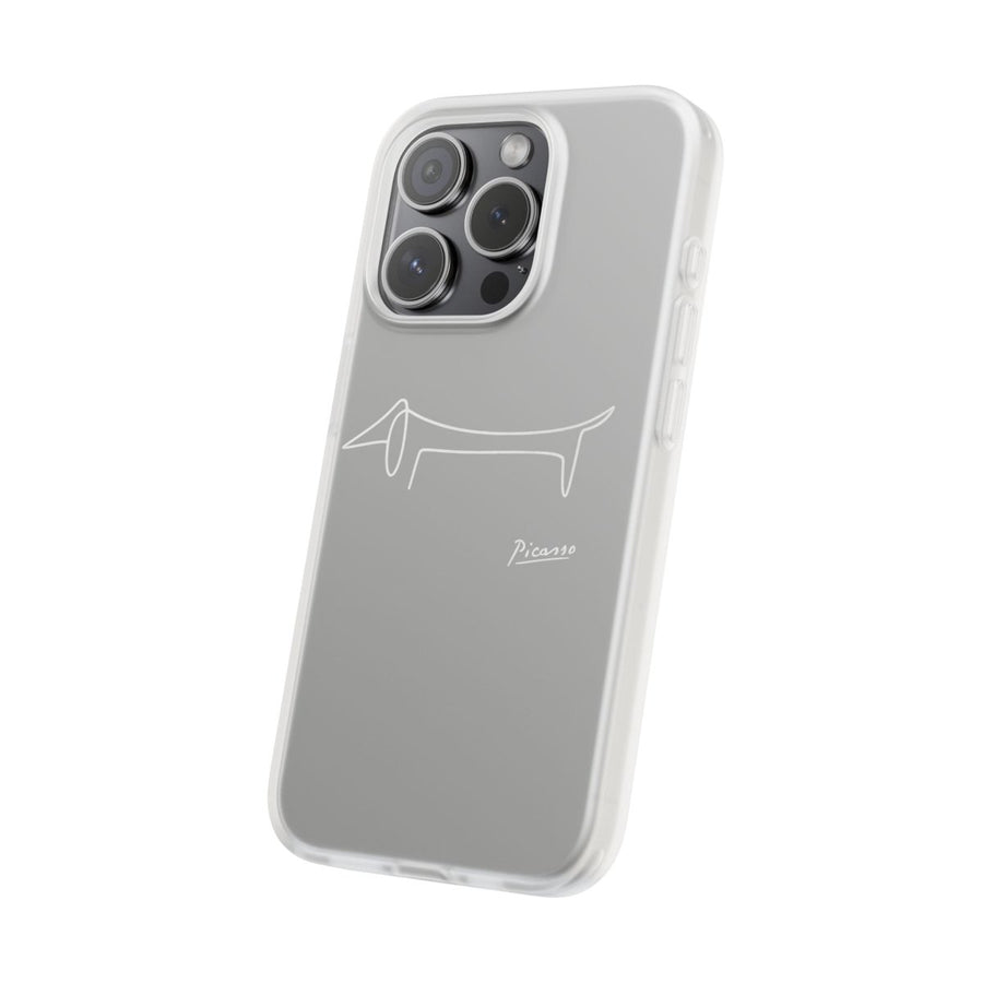 Dein treuer Begleiter – in der Hand, immer mit einem Hauch von Kunstgeschichte. weißer druck – Lustiges Phone Case | True Insights – Bild 17