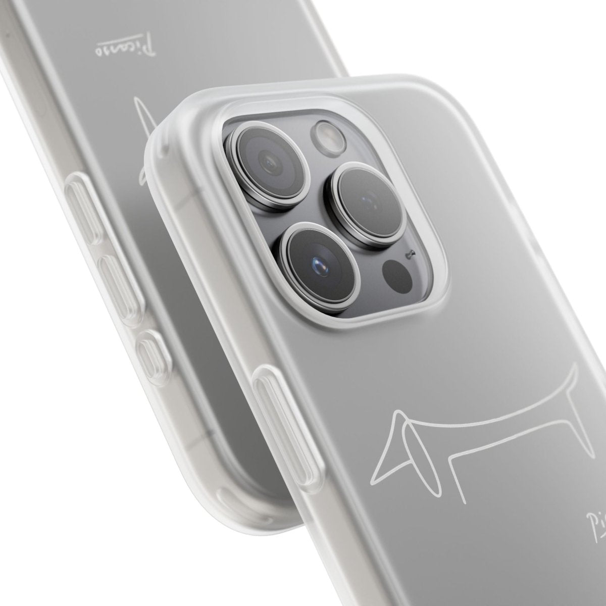 Dein treuer Begleiter – in der Hand, immer mit einem Hauch von Kunstgeschichte. weißer druck – Lustiges Phone Case | True Insights – Bild 18