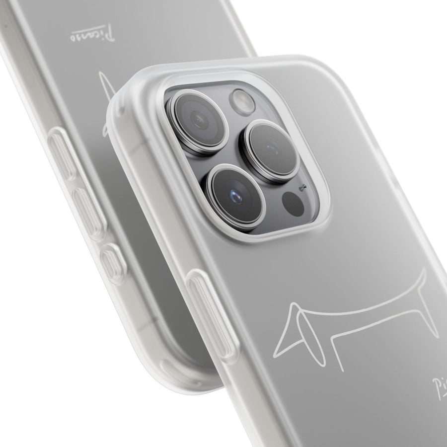 Dein treuer Begleiter – in der Hand, immer mit einem Hauch von Kunstgeschichte. weißer druck – Lustiges Phone Case | True Insights – Bild 18