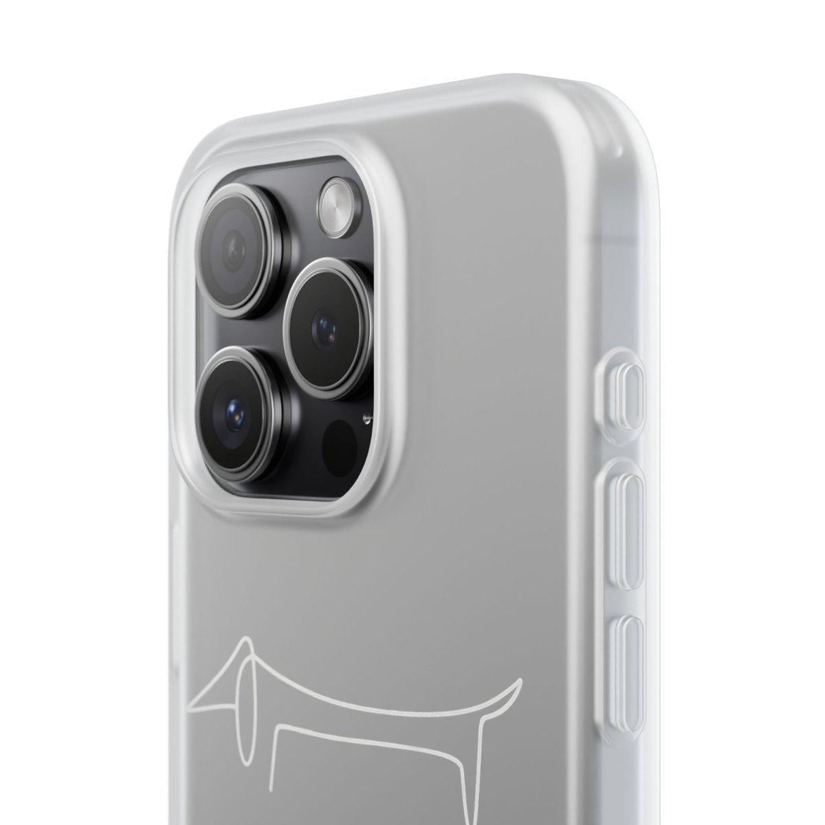 Dein treuer Begleiter – in der Hand, immer mit einem Hauch von Kunstgeschichte. weißer druck – Lustiges Phone Case | True Insights – Bild 19