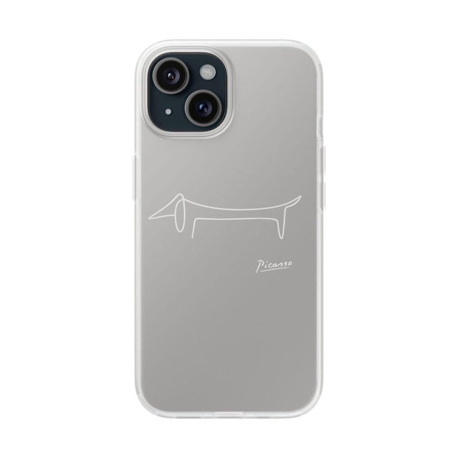 Dein treuer Begleiter – in der Hand, immer mit einem Hauch von Kunstgeschichte. weißer druck – Lustiges Phone Case | True Insights – Bild 2