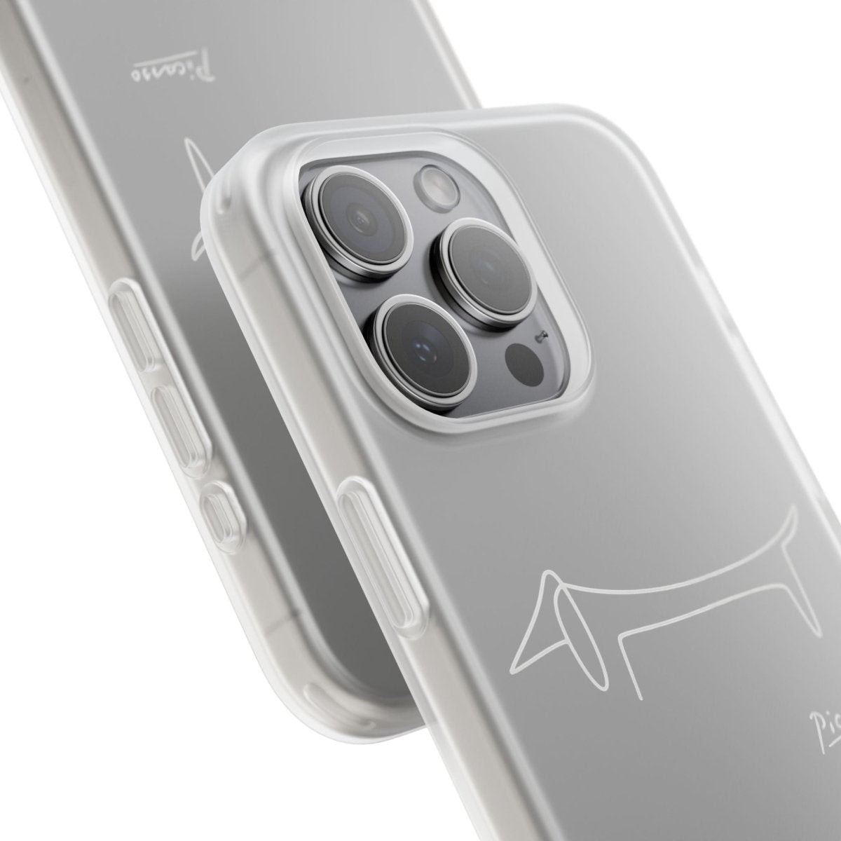 Dein treuer Begleiter – in der Hand, immer mit einem Hauch von Kunstgeschichte. weißer druck – Lustiges Phone Case | True Insights – Bild 24