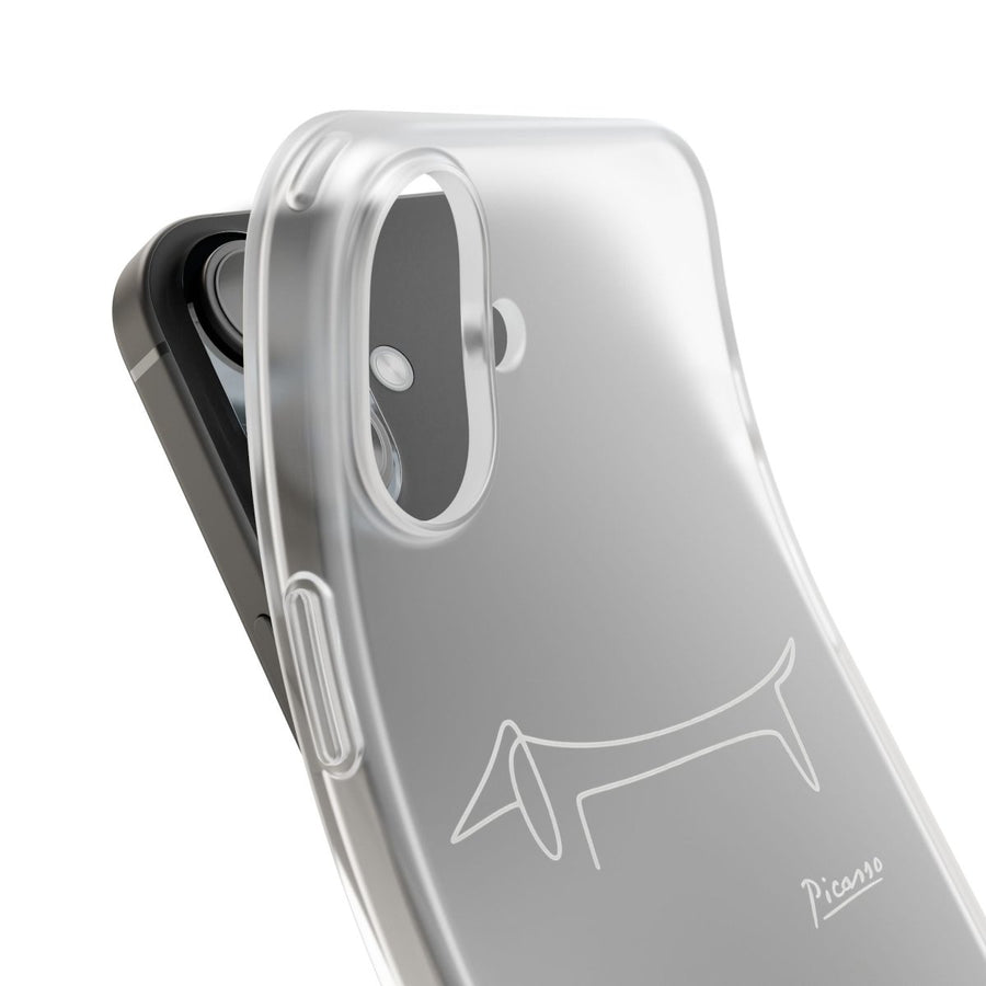 Dein treuer Begleiter – in der Hand, immer mit einem Hauch von Kunstgeschichte. weißer druck – Lustiges Phone Case | True Insights – Bild 31