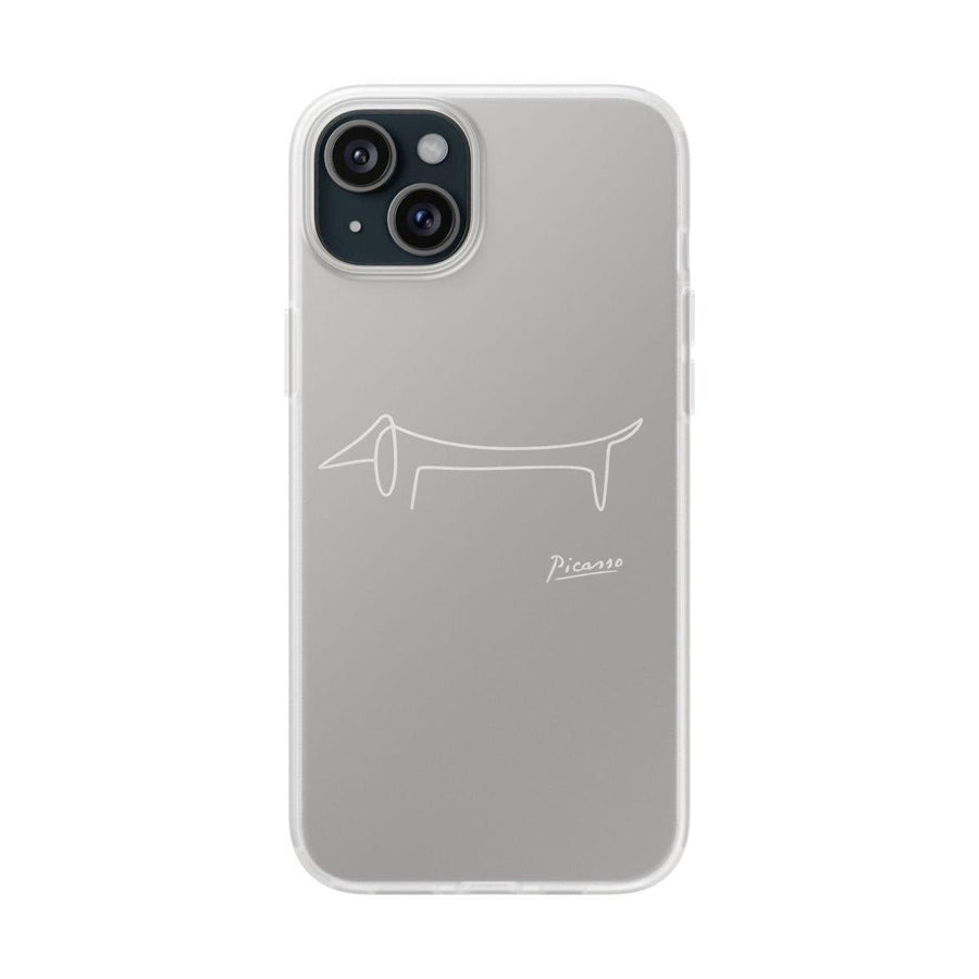 Dein treuer Begleiter – in der Hand, immer mit einem Hauch von Kunstgeschichte. weißer druck – Lustiges Phone Case | True Insights – Bild 4